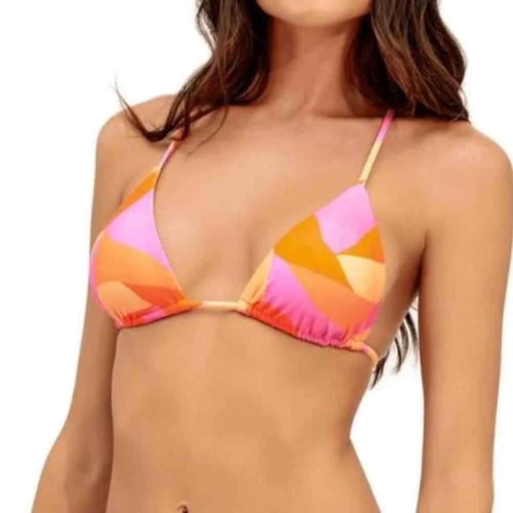 *NEW Vix Martinica Triangle Bikini Top & Beta Full Bottom Size Small